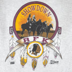 NFL (Salem) - Washington Redskins Show Down Single Stitch T-Shirt 1990 Large Vintage Retro Football