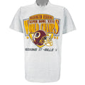 NFL (Screen Stars Best) - Washington Redskins Super Bowl Champs 26th T-Shirt 1991 Large Vintage Retro Football