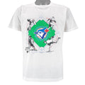 MLB - Toronto Blue Jays Single Stitch T-Shirt 1993 Medium Vintage Retro Baseball
