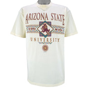 NCAA (Soffe's) - Arizona State Sun Devils Single Stitch T-Shirt 1996 Large Vintage Retro College