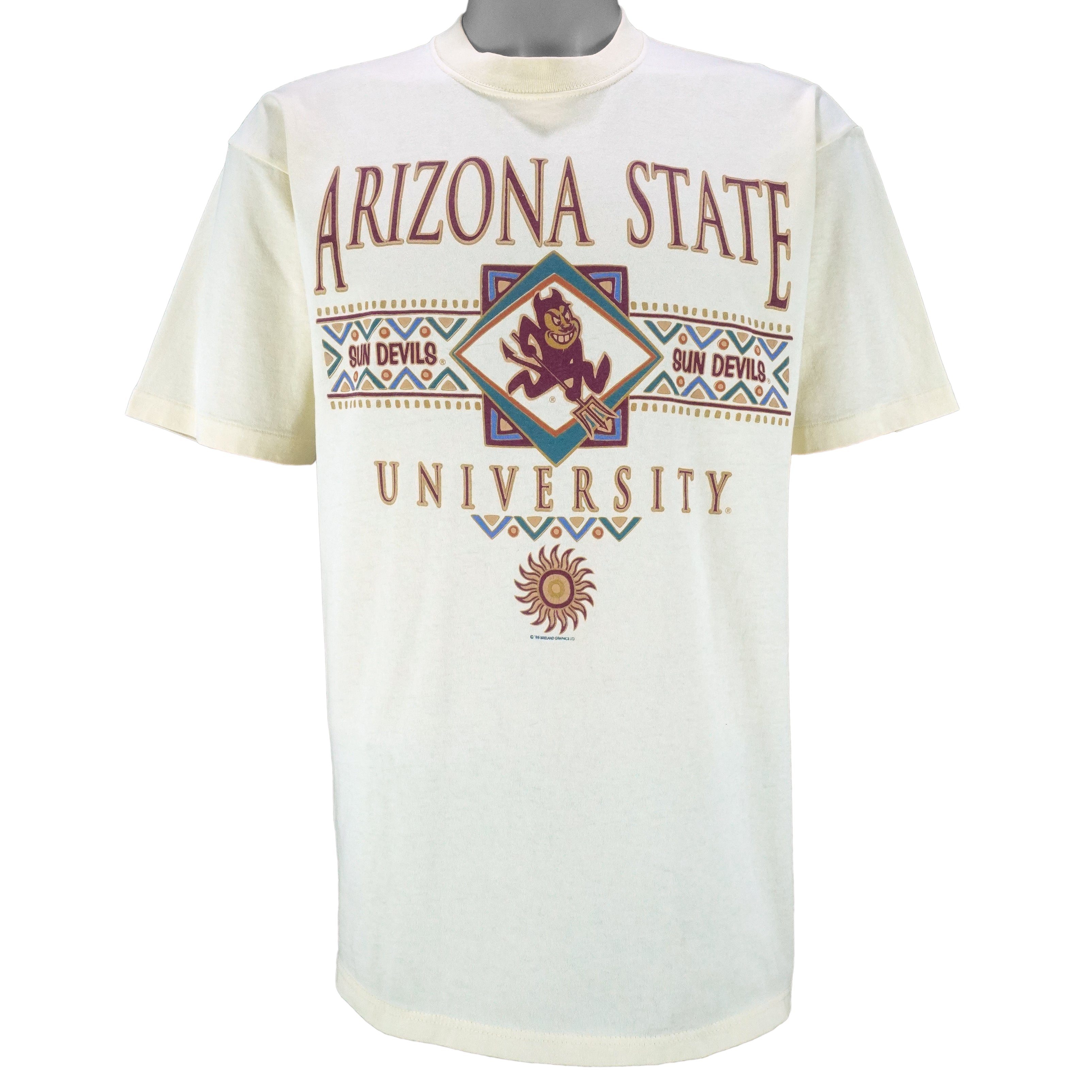 NCAA (Soffe's) - Arizona State Sun Devils Single Stitch T-Shirt 1996 Large Vintage Retro College