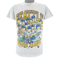 MLB (Shirt Xplosion) - Seattle Mariners Division Champs With Players T-Shirt 1995 Medium Vintage Retro Baseball