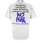 Vintage (No Fear) - Absolutely Positively T-Shirt 1990s X-Large Vintage Retro