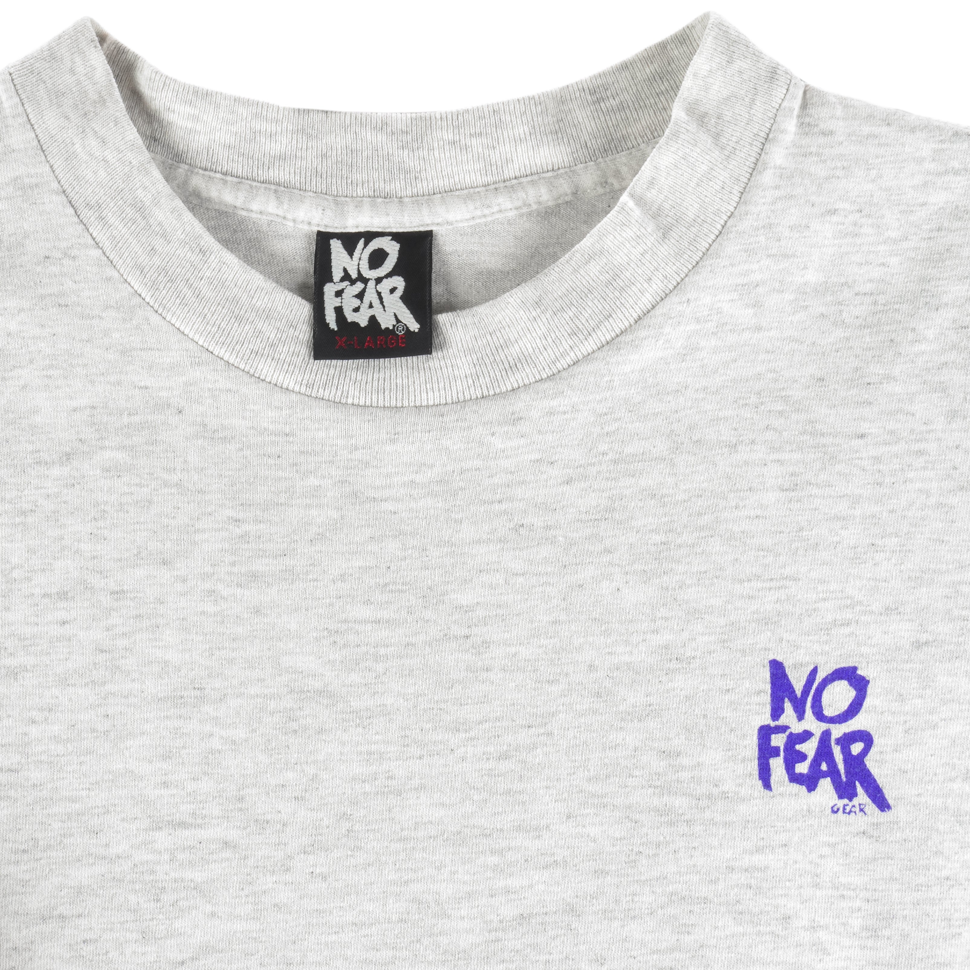 Vintage (No Fear) - Absolutely Positively T-Shirt 1990s X-Large Vintage Retro