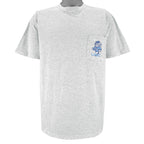 NCAA (CW Express) - North Carolina Tar Heels Single Stitch T-Shirt 1993 X-Large Vintage Retro College