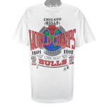 NBA (Logo 7) - Chicago Bulls World Champions Deadstock T-Shirt 1992 X-Large