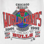NBA (Logo 7) - Chicago Bulls World Champions T-Shirt 1992 X-Large Vintage Retro Basketball