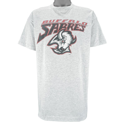 NHL (Official Fan) - Buffalo Sabres Single Stitch T-Shirt 1990s X-Large