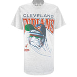 MLB (Artex) - Cleveland Indians Baseball Single Stitch T-Shirt 1994 Large