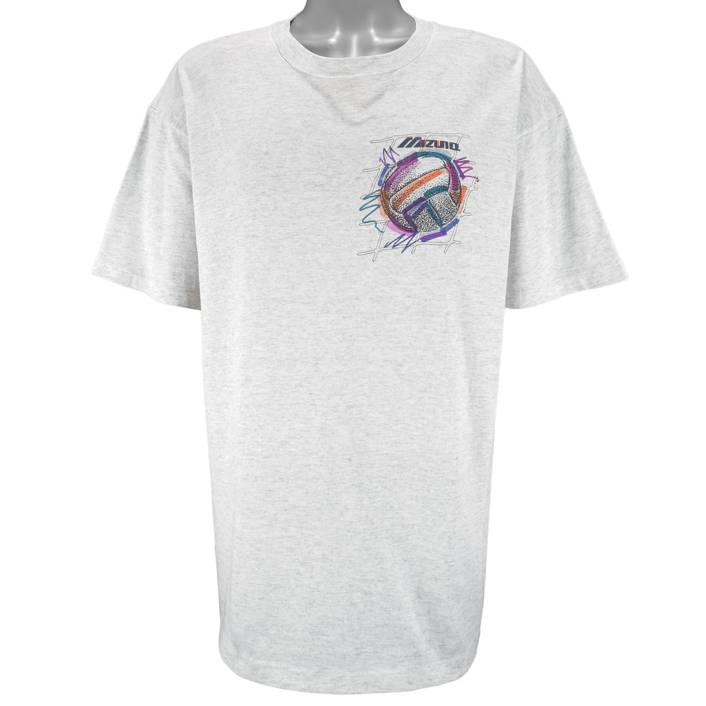 Mizuno - Volleyball Single Stitch T-Shirt 1990s X-Large Vintage Retro 