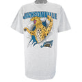 NFL (Nutmeg) - Jacksonville Jaguars Breakout T-Shirt 1993 X-Large Vintage Retro Football