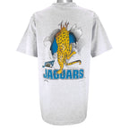 NFL (Nutmeg) - Jacksonville Jaguars Breakout T-Shirt 1993 X-Large Vintage Retro Football