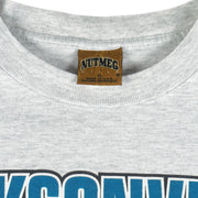 NFL (Nutmeg) - Jacksonville Jaguars Breakout T-Shirt 1993 X-Large Vintage Retro Football