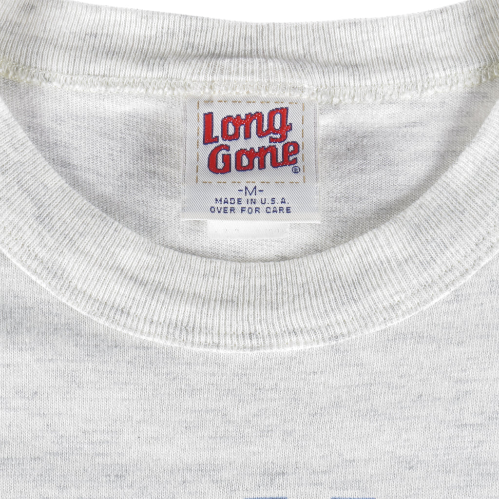 MLB (Long Gone) - New York Yankees World Champs T-Shirt 1993 Medium Vintage Retro Baseball