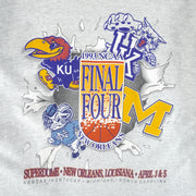 NCAA (Nutmeg) - Final Four, New Orleans Deadstock T-Shirt 1993 X-Large Vintage Retro College