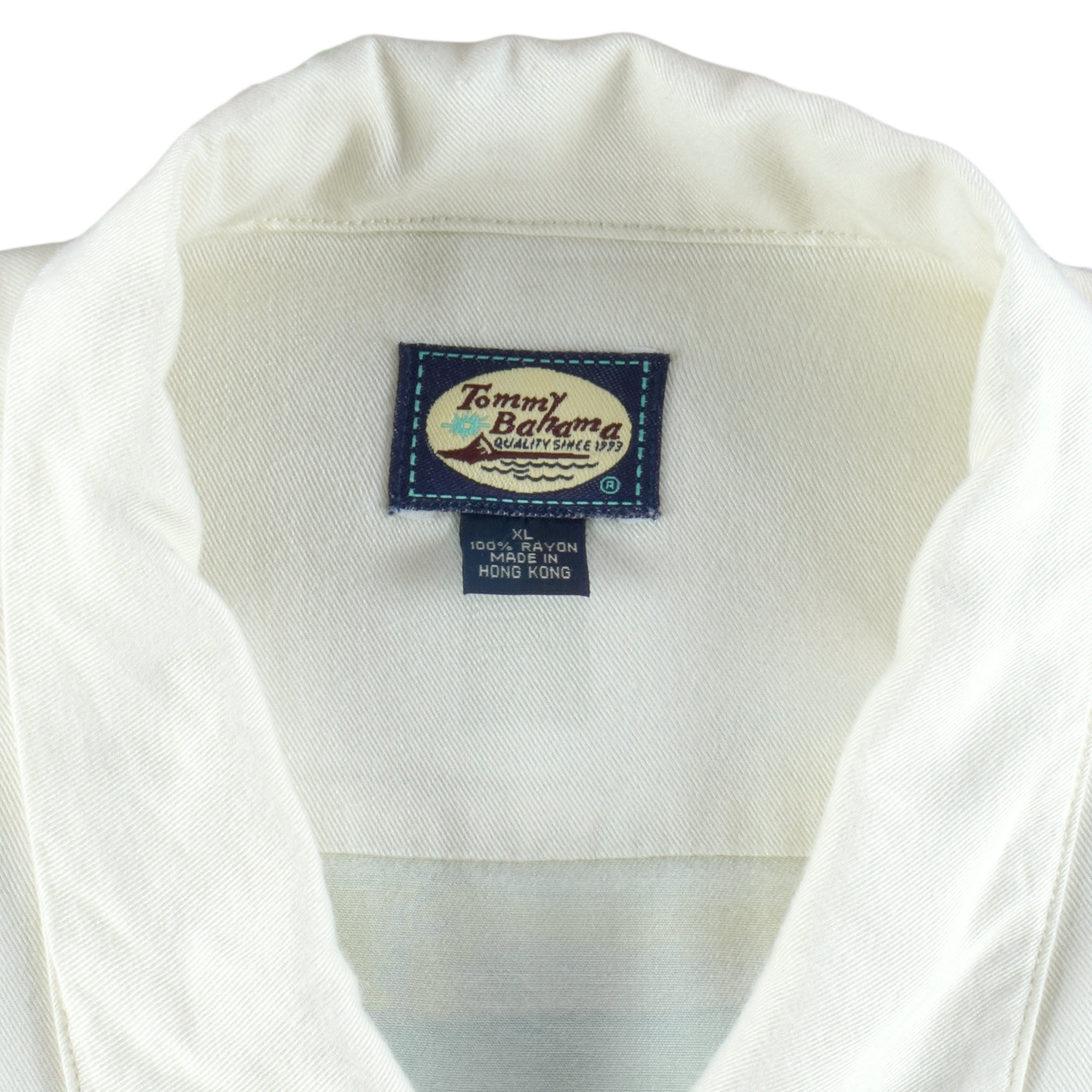 Vintage (Tommy Bahama) - White Island Jazz World Tour T-Shirt 1999 X-Large Vintage Retro