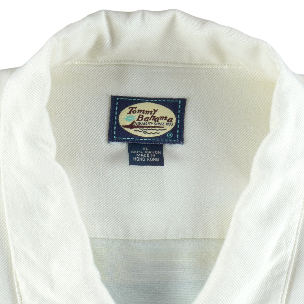 Vintage (Tommy Bahama) - White Island Jazz World Tour T-Shirt 1999 X-Large Vintage Retro