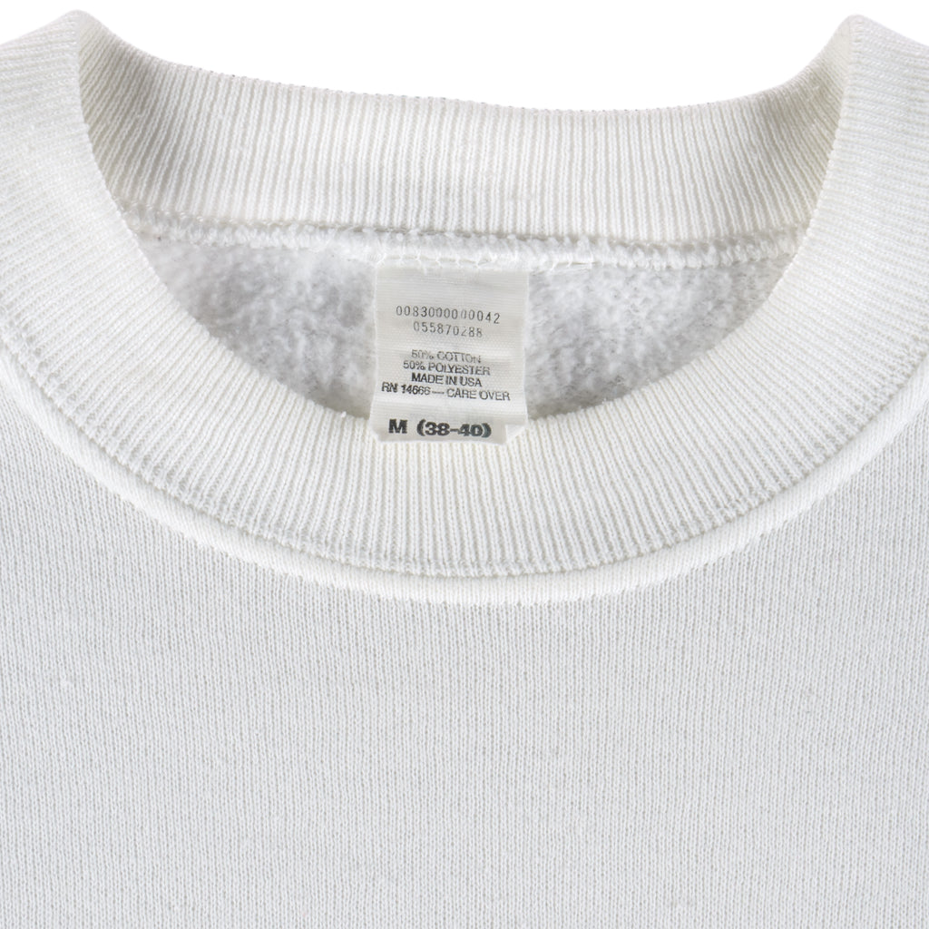 MLB - Chicago Cubs City Lights Cub Nights Crew Neck Sweatshirt 1990s Medium Vintage Retro Baseball