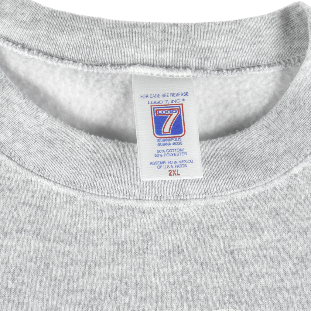 NFL (Logo 7) - Broncos VS Falcons Super Bowl 33th Sweatshirt 1999 XX-Large Vintage Retro Football