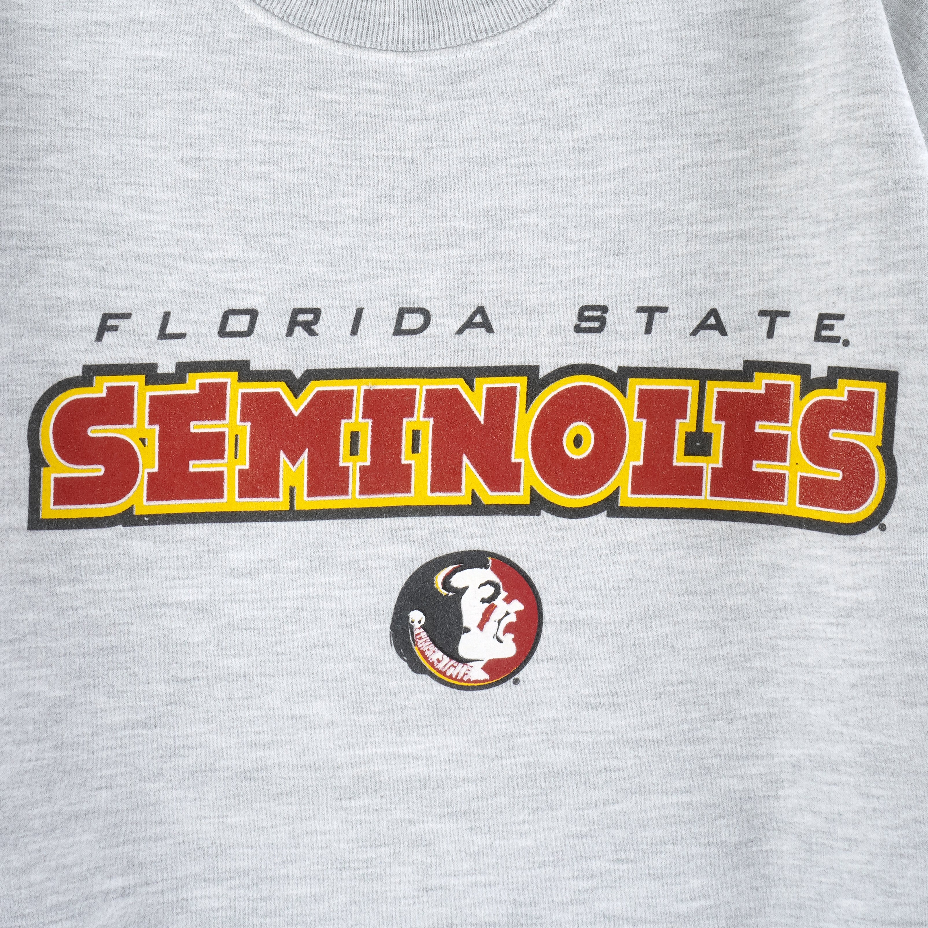 NCAA - Florida State Seminoles Crew Neck Sweatshirt 1990s Medium Vintage Retro College