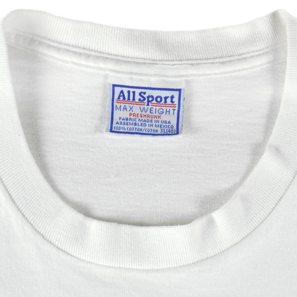 NFL (All Sport) - Baltimore Ravens Super Bowl Champs 25th Deadstock T-Shirt 2001 X-Large Vintage Retro Football