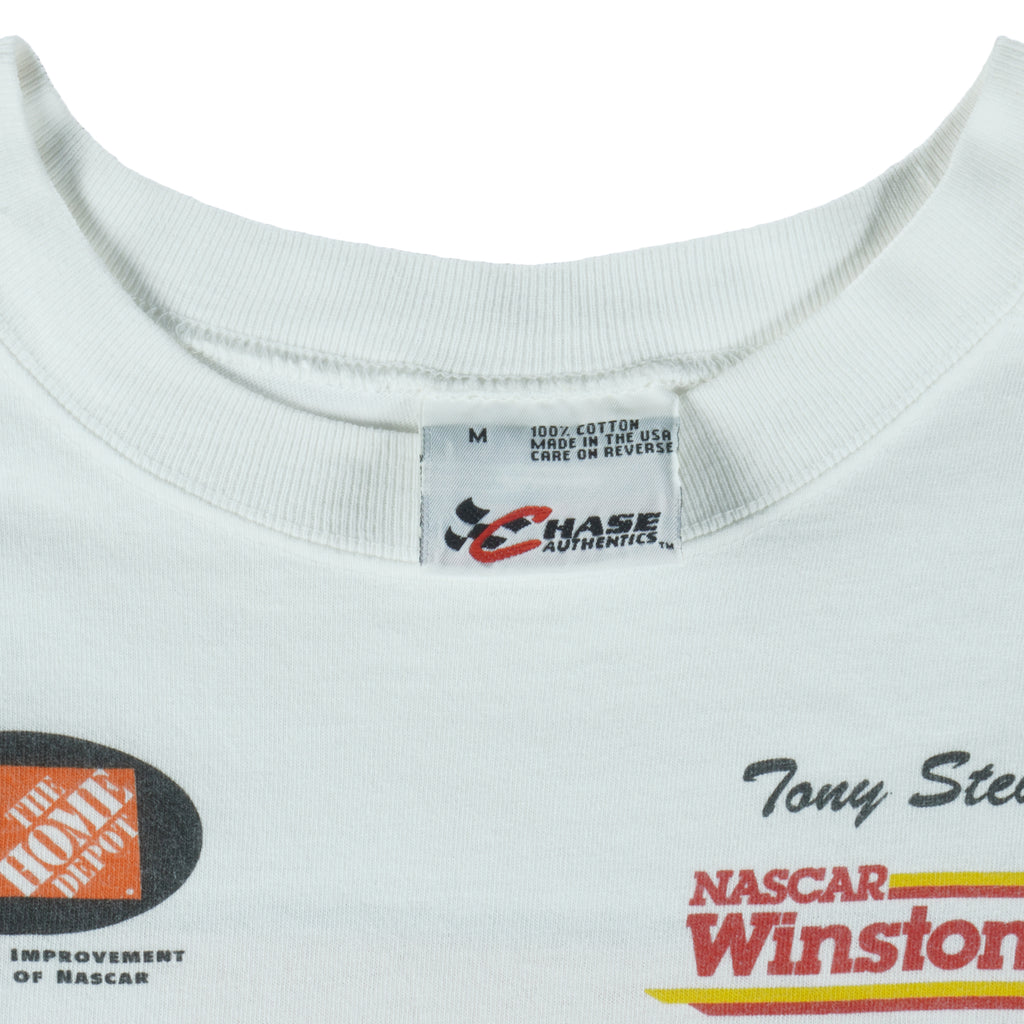 NASCAR (Chase) - Tony Stewart The Home Depot T-Shirt 1999 Large