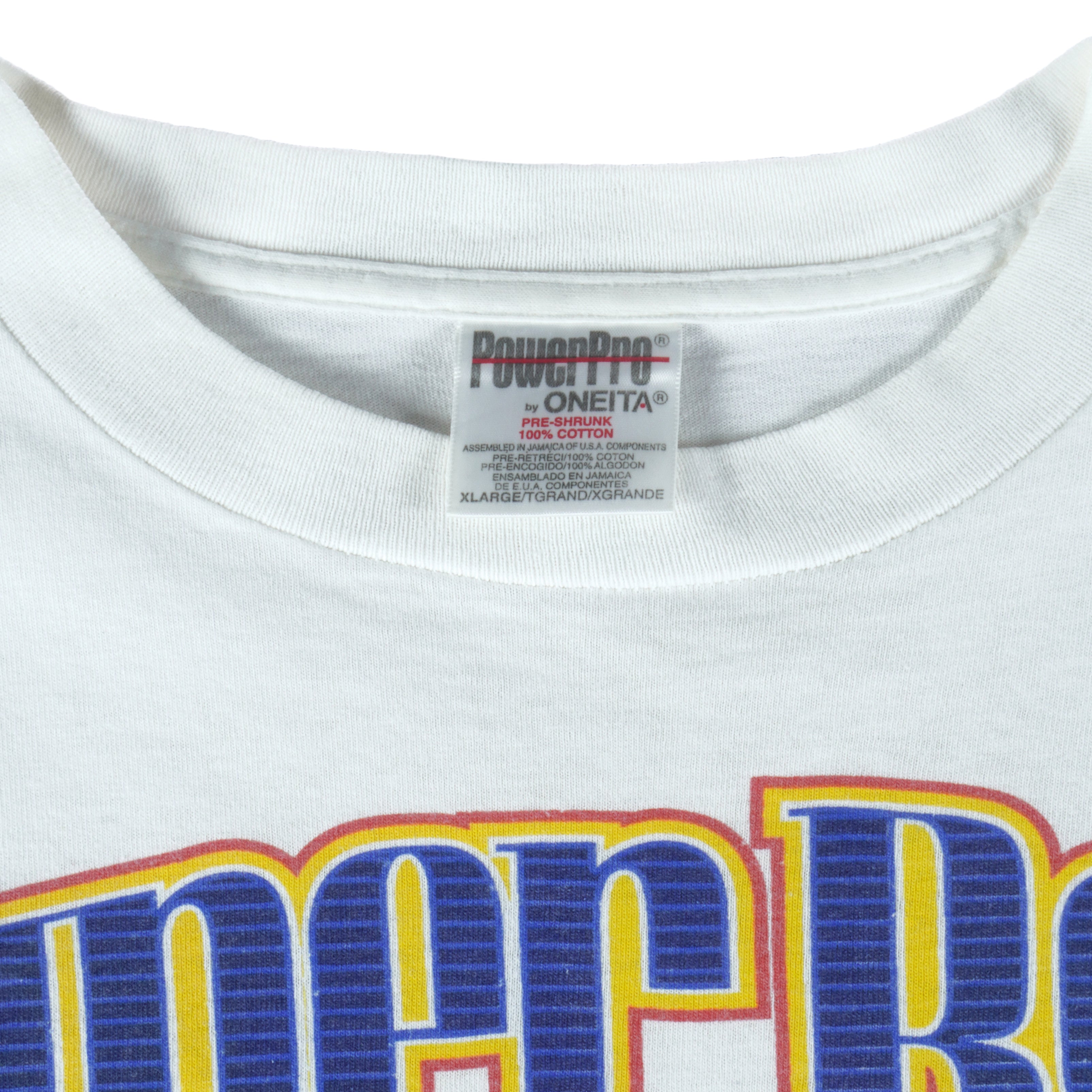 NFL - Packers VS Broncos Super Bowl XXXII Deadstock T-Shirt 1998 X-Large Vintage Retro Football