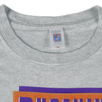 NBA (Logo 7) - Phoenix Suns Single Stitch T-Shirt 1990s Large Vintage Retro Basketball