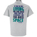 Vintage (No Fear) - If You Are Not Living On The Edge T-Shirt 1990s Medium Vintage Retro