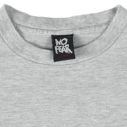 Vintage (No Fear) - If You Are Not Living On The Edge T-Shirt 1990s Medium Vintage Retro
