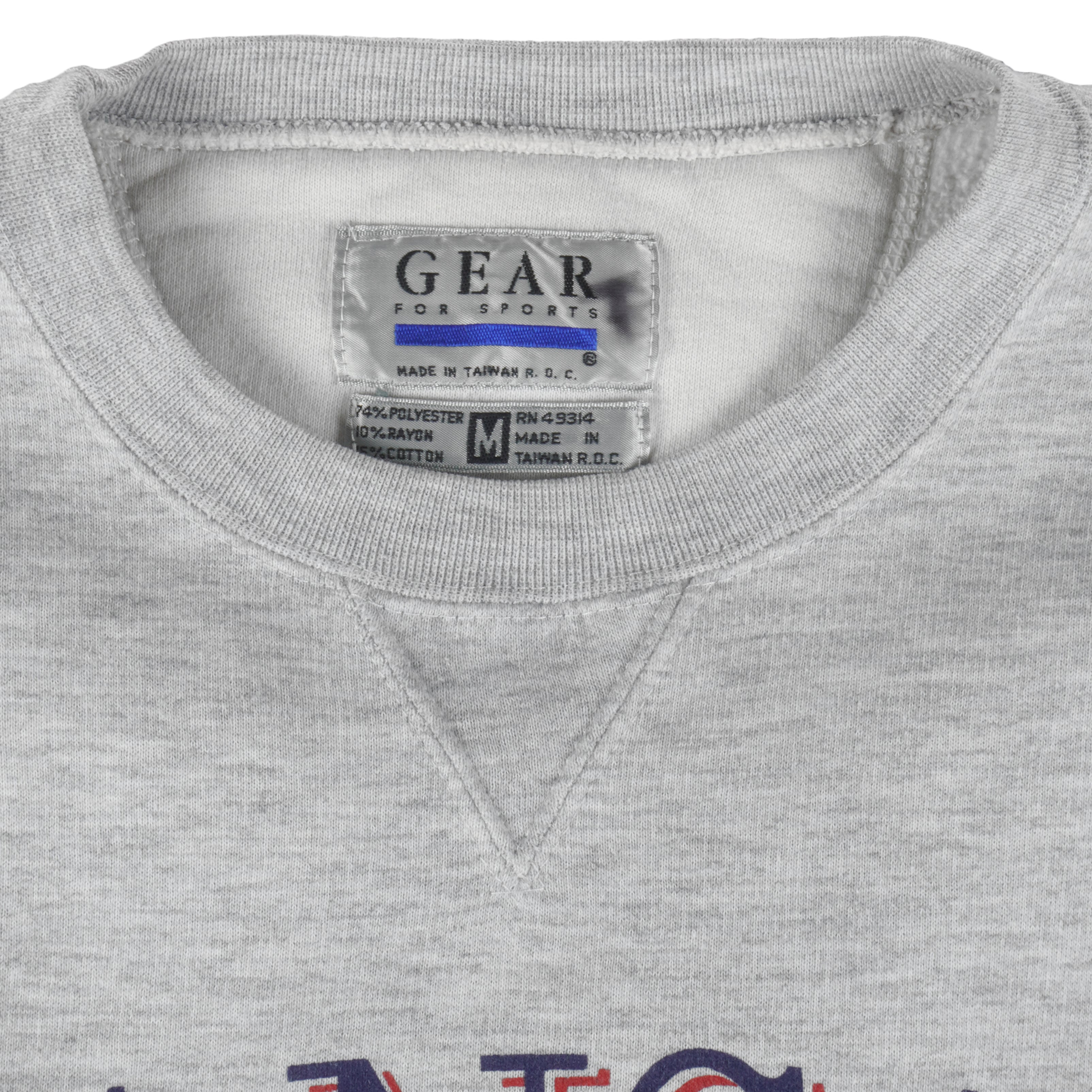 NCAA (Gear) - Kansas State Jayhawks Basketball Sweatshirt 1990s Medium Vintage Retro basketball College