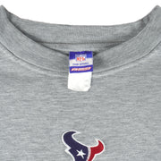 NFL - Houston Texans Embroidered Crew Neck Sweatshirt 2000s XX-Large Vintage Retro Football