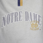 Starter - Notre Dame Fighting Irish Crew Neck Sweatshirt 1990s X-Large