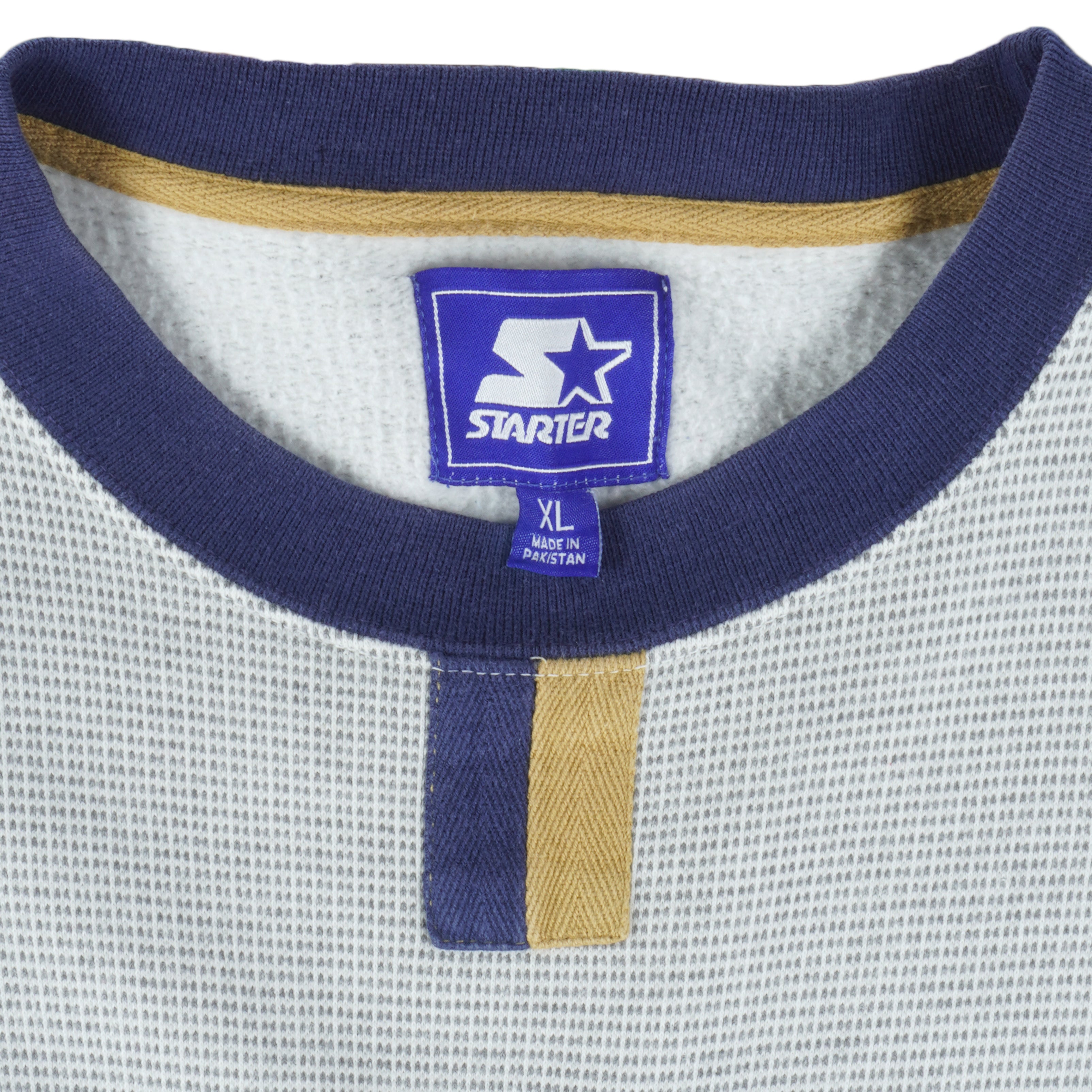 Starter - Notre Dame Fighting Irish Crew Neck Sweatshirt 1990s X-Large