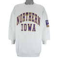 NCAA - Northern Iowa Panthers Crew Neck Sweatshirt 1990s XX-Large Vintage Retro Football College