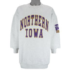 NCAA - Northern Iowa Panthers Crew Neck Sweatshirt 1990s XX-Large Vintage Retro Football College