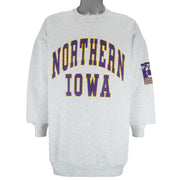 NCAA - Northern Iowa Panthers Crew Neck Sweatshirt 1990s XX-Large Vintage Retro Football College