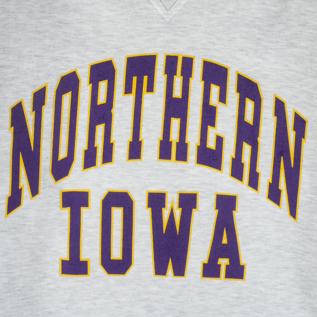 NCAA - Northern Iowa Panthers Crew Neck Sweatshirt 1990s XX-Large Vintage Retro Football College