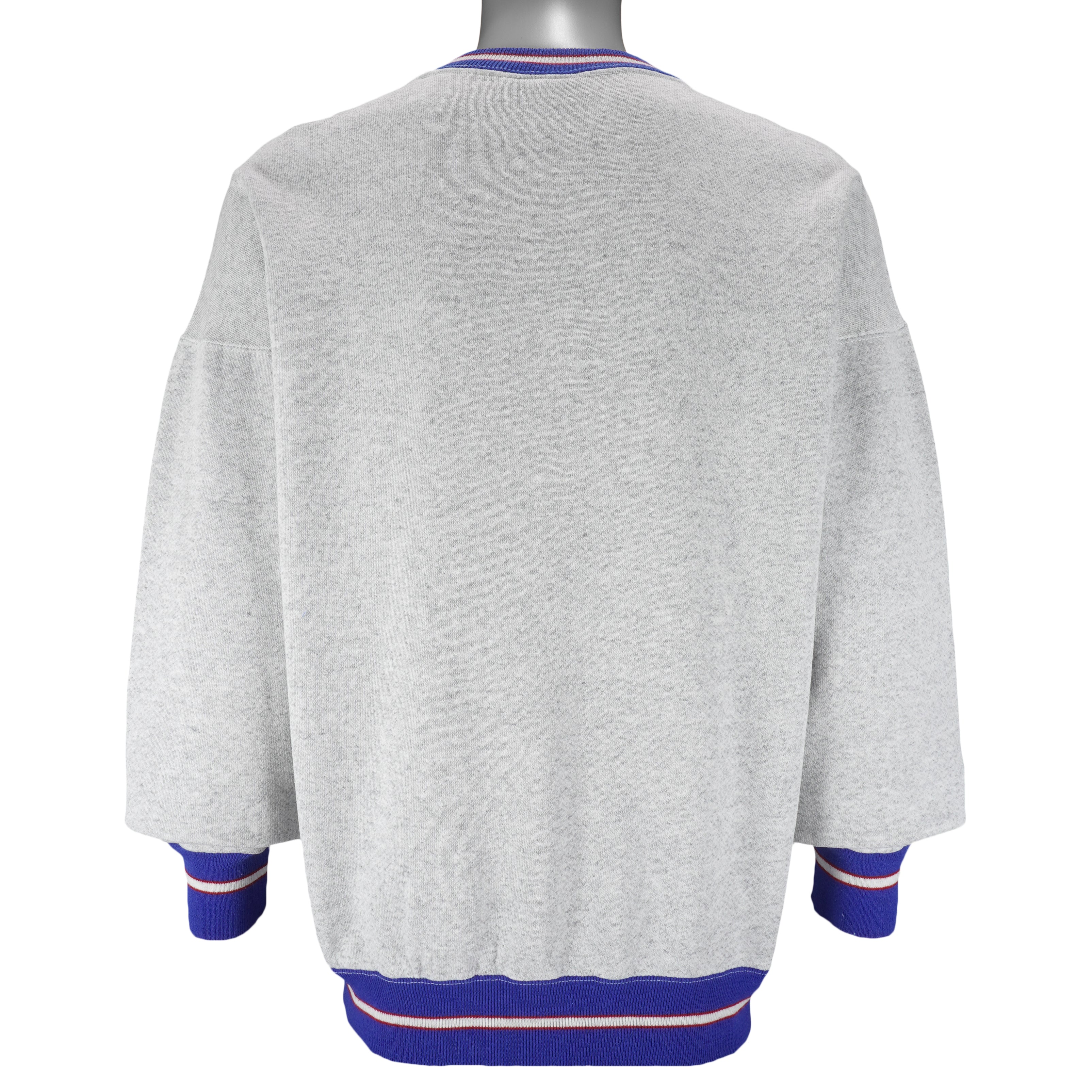 NFL (The Game) - New York Giants Crew Neck Sweatshirt 1990s X-Large Vintage Retro Football