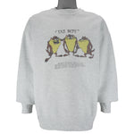 Looney Tunes - Taz Boy Crew Neck Sweatshirt 1990s X-Large vintage Retro
