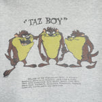 Looney Tunes - Taz Boy Crew Neck Sweatshirt 1990s X-Large vintage Retro