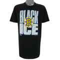NHL (Salem) - Boston Bruins Black Ice T-Shirt 1990 Large Vintage Retro Hockey