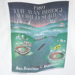 MLB (Stedman) - San Francisco Giants VS Oakland Athletics Matchups T-Shirt 1989 X-Large