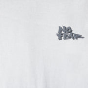 1990s Vintage No Fear You Can't Steal Second With Your Foot On First T-Shirt. White in color, fits large size and is in excellent condition.