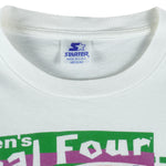 Starter (NCAA) Uconn Huskies Women's Final Four Champs T-Shirt 1990s Medium
