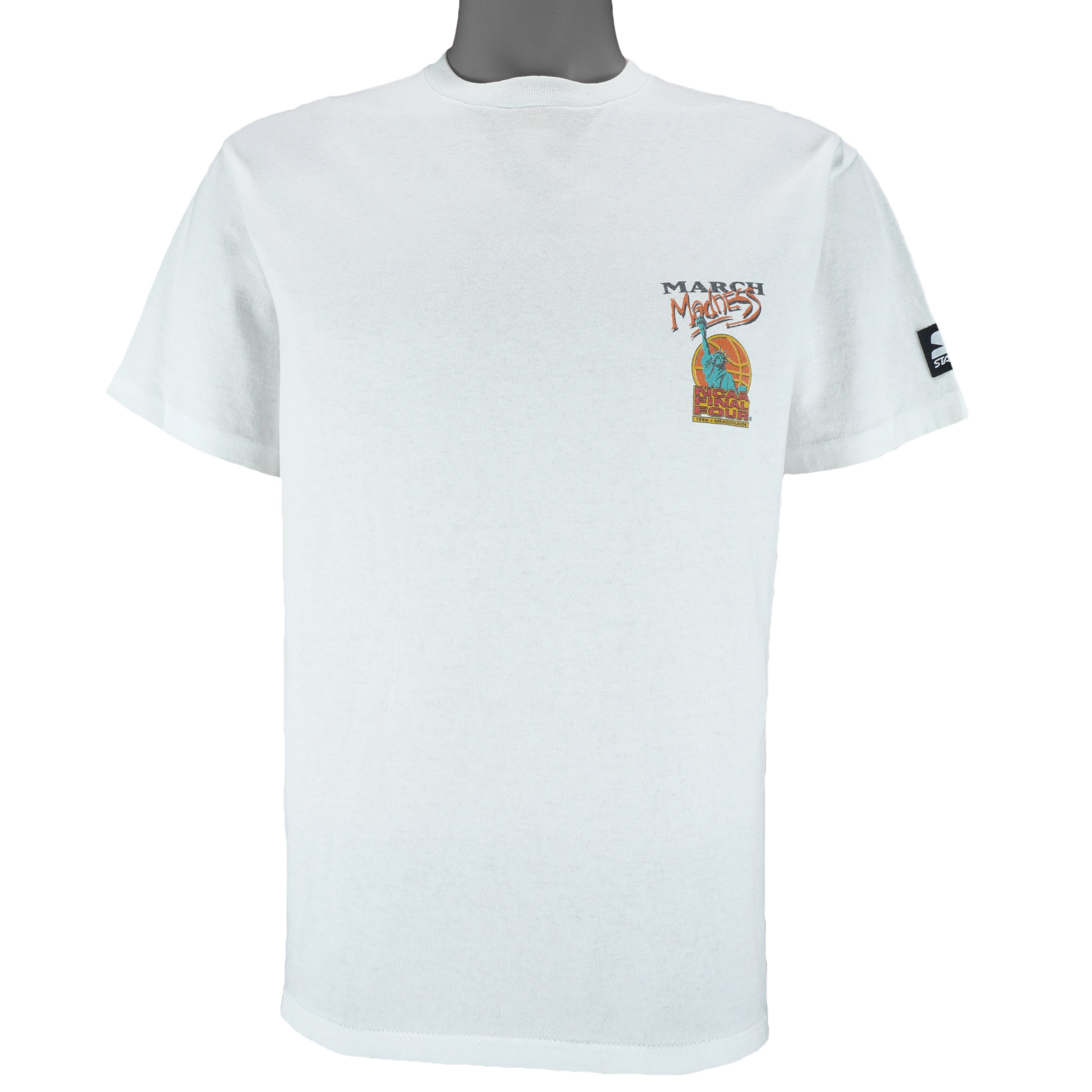 Starter (NCAA) - March Madness Basketball Final Four T-Shirt 1996 Medium Vintage Retro Basketball College