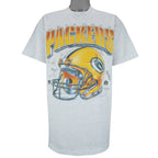 NFL (Shirt Xplosion)- Green Bay Packers Helmet & Autographed T-Shirt 1996 X-Large Vintage Retro Football