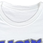 NFL - Detroit Lions Hunt Club Caricature Single Stitch T-Shirt 1991 Large Vintage Retro Football