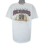 MLB (Hanes) - MiLB Oklahoma Redhawks Baseball T-Shirt 1998 Large to X-Large Vintage Retro Baseball