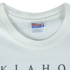 MLB (Hanes) - MiLB Oklahoma Redhawks Baseball T-Shirt 1998 Large to X-Large Vintage Retro Baseball